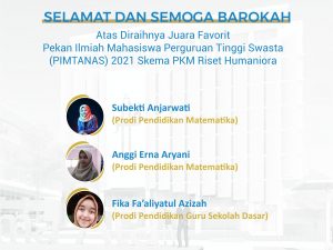 Fakultas Ilmu Tarbiyah dan Keguruan UAA Ukir Prestasi Lolos 3 Proposal PKM Nasional.